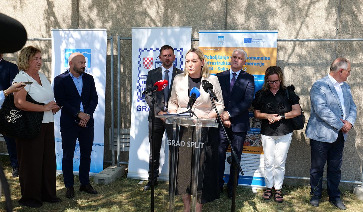 Feierliche Zeremonie zum offiziellen Baubeginn in Split